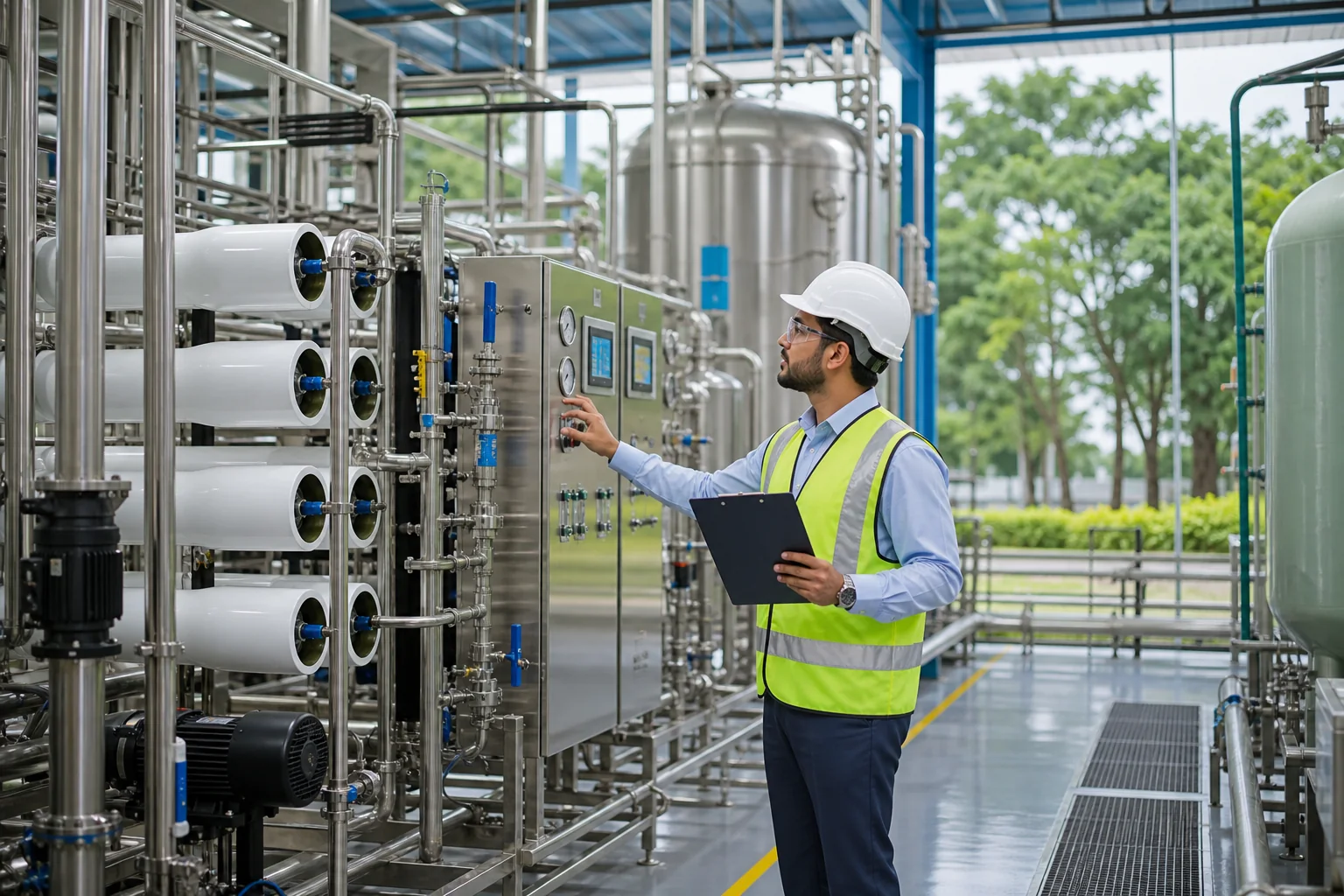 Zero liquid discharge system supporting sustainable pharmaceutical manufacturing